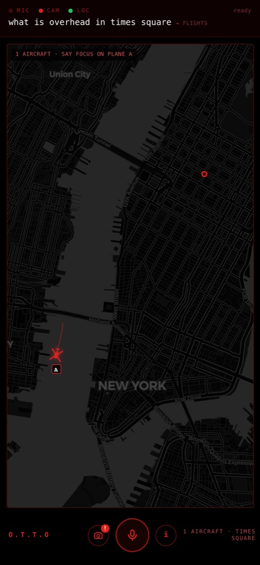 O.T.T.O. radar view